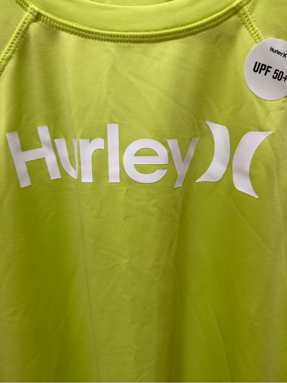 Hurley UPF 50+ Long Sleeve Rash Guard / Sun Shirt NWT โ Medium - Picture 2 of 8